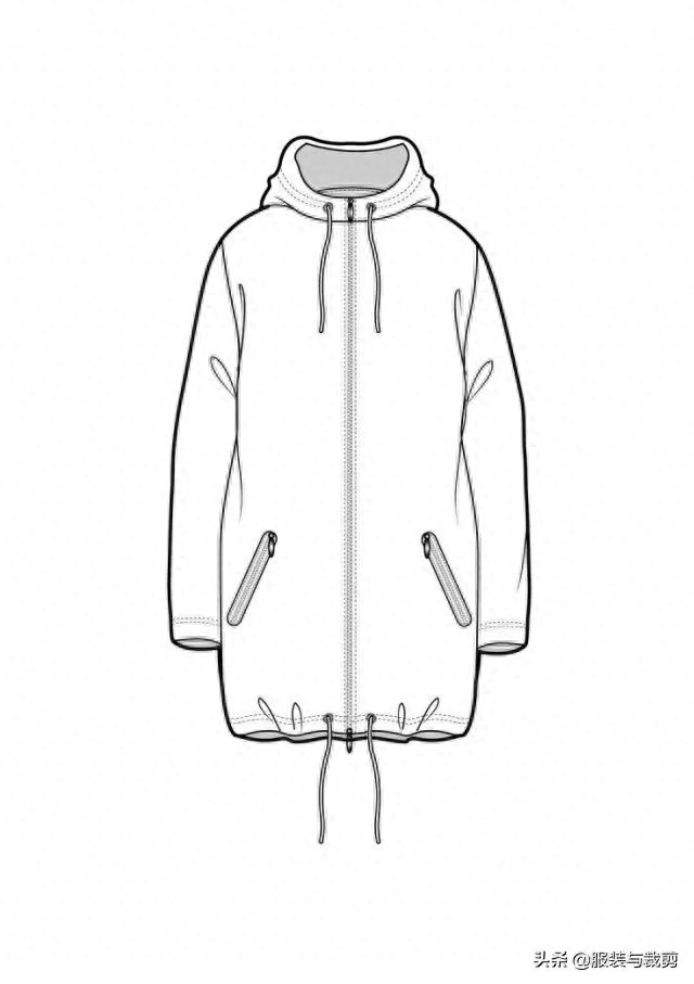 10款时尚美女服装设计手绘图