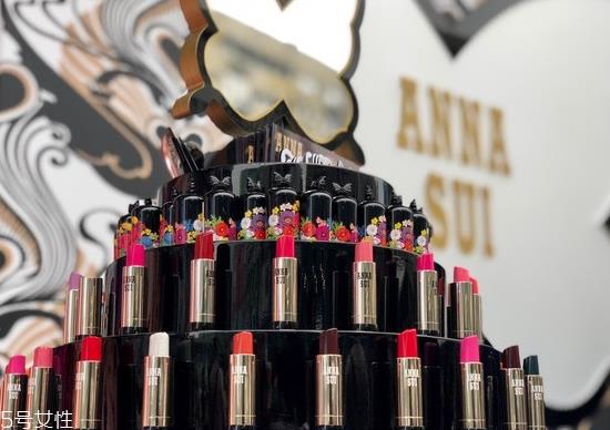 annasui蔷薇花园唇膏多少钱 安娜苏蔷薇花园唇膏试色