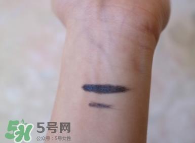 cpb眼线膏色号试色